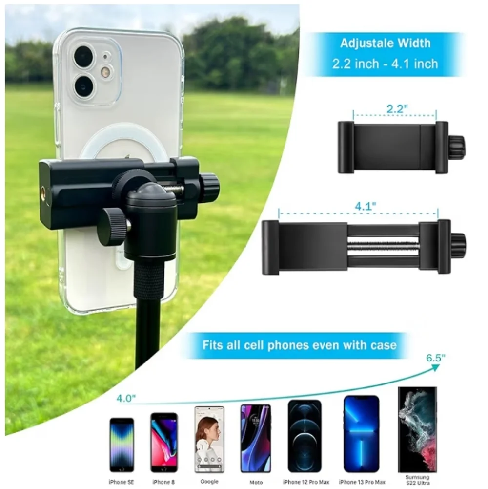 GREATYYT | Magnetic Phone Mount Tripod – Versatile Golf Swing Stand | NWT - Picture 6 of 15